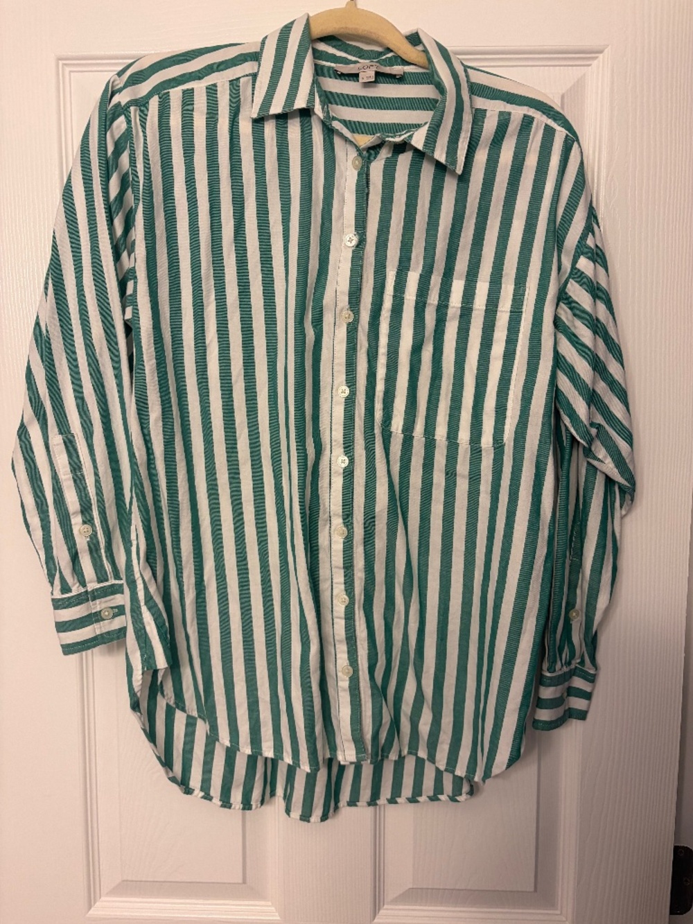 Loft Striped Button Down